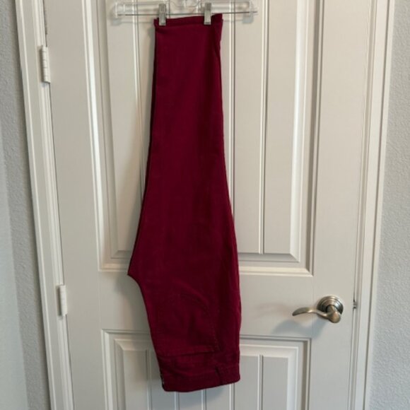 Gibson & Latimer Perfect Fit Crop Skinny Stretch Denim Jeans Roll UP Cuff Size 1 - Picture 2 of 5